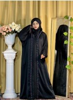 কারচুপি লেস ওয়ার্ক বোরকা - Image 7