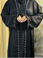 কারচুপি লেস ওয়ার্ক বোরকা - Image 5